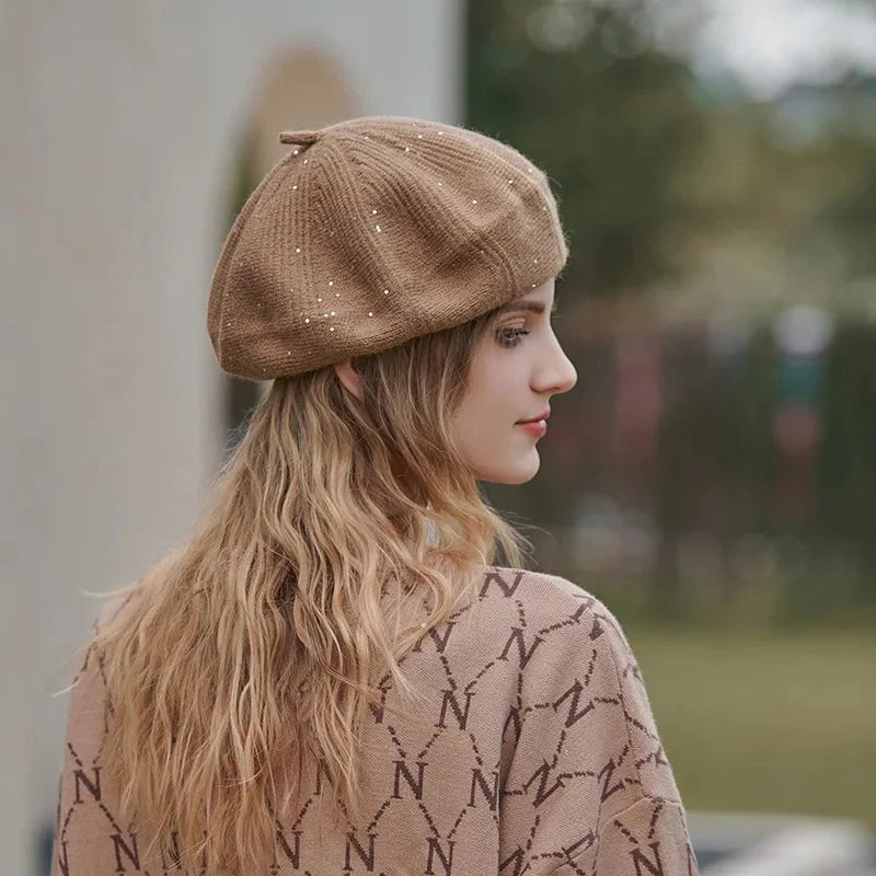 Women's sequined beret