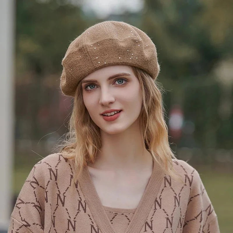 Women's sequined beret