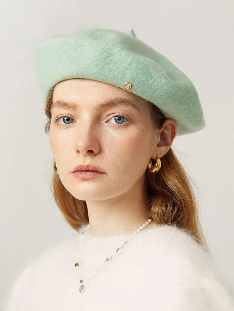Women's wool beret