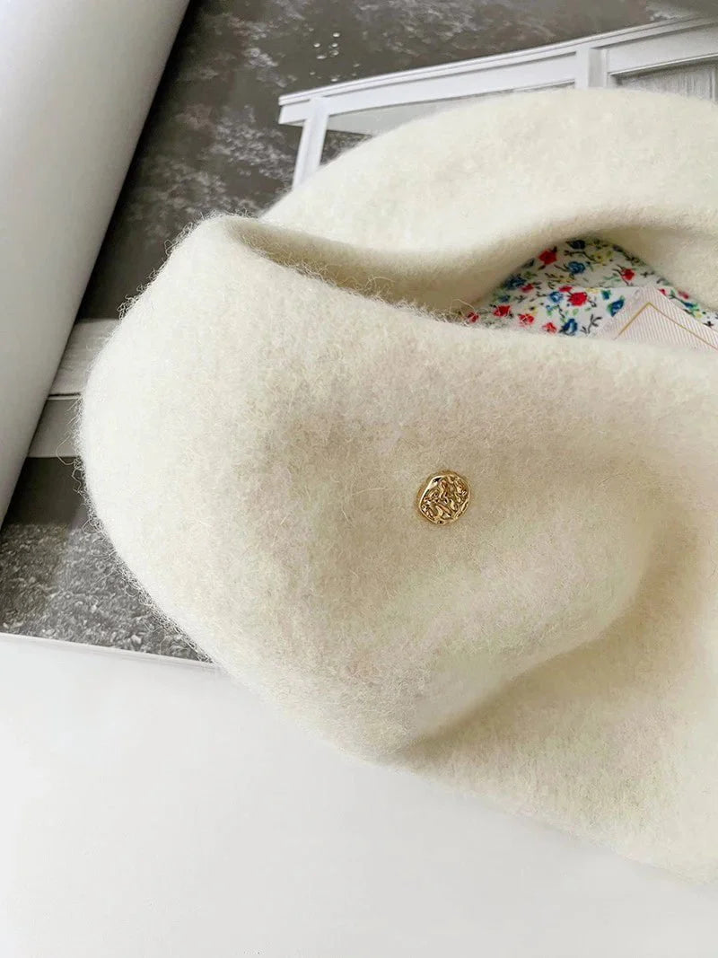 Women's wool beret