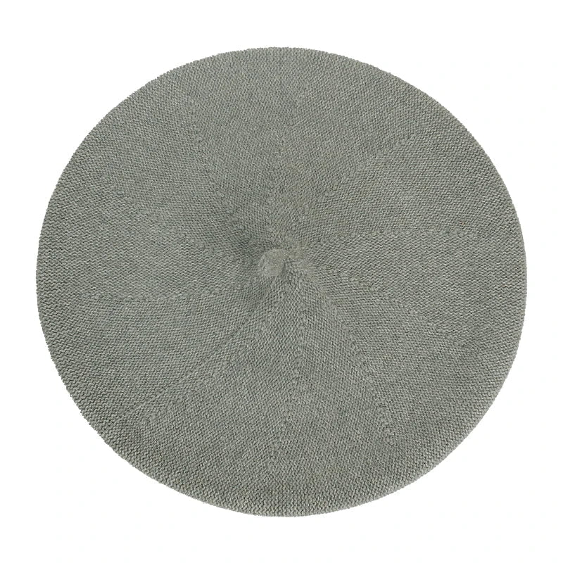 Fine knit beret