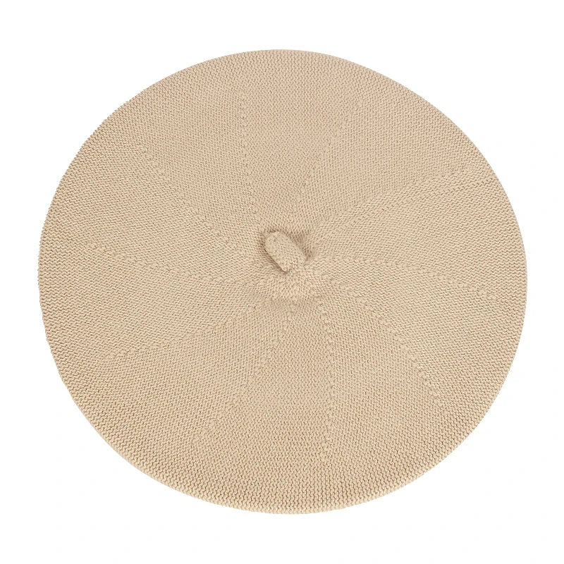 Fine knit beret