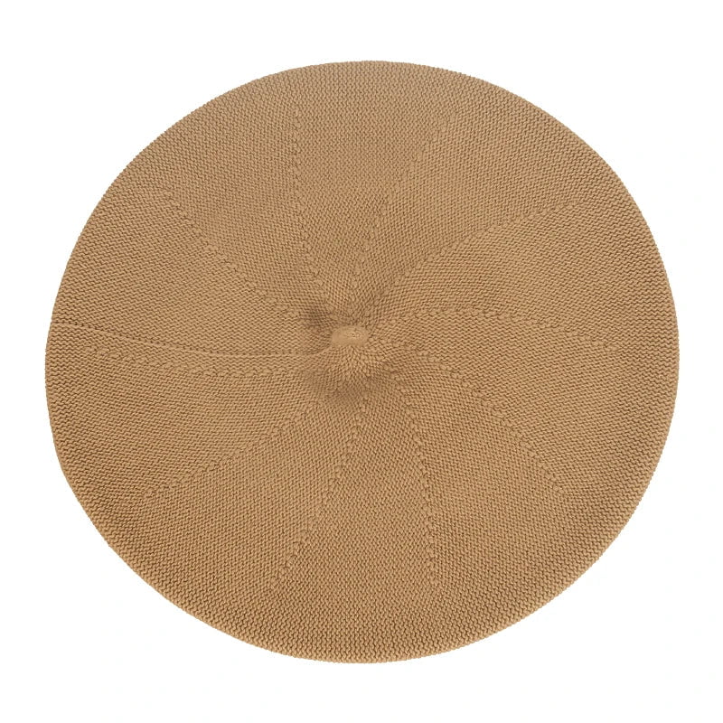 Fine knit beret