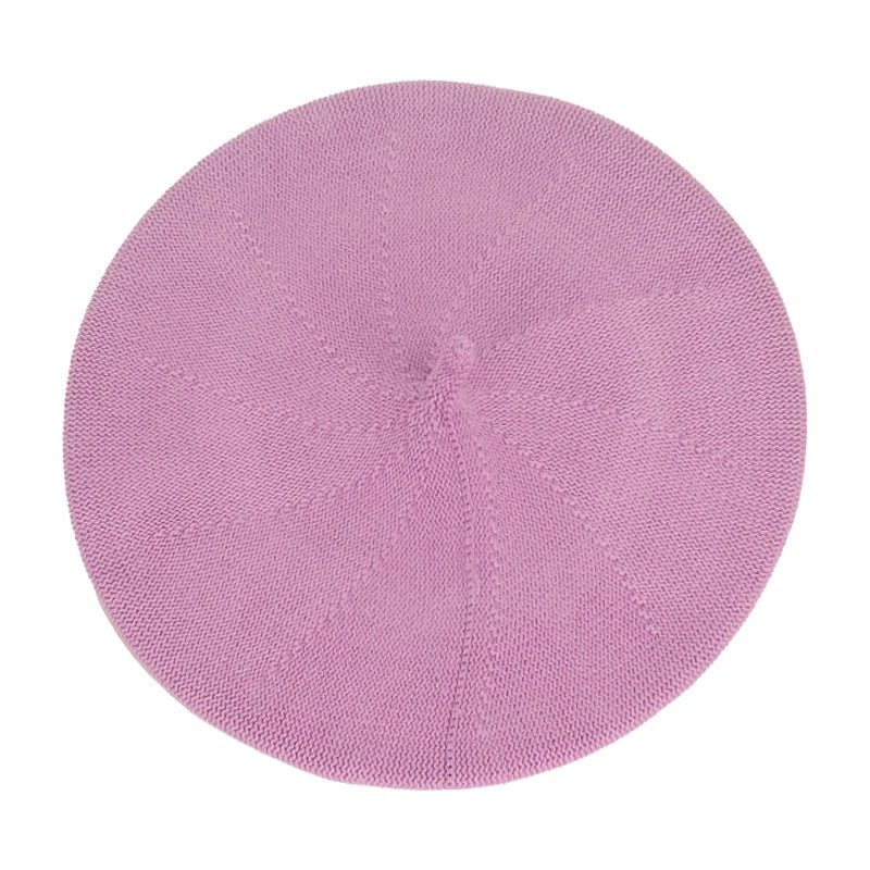 Fine knit beret