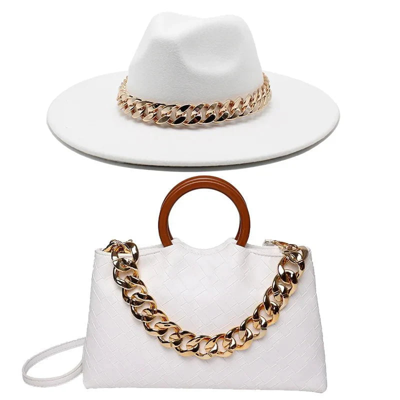 Hat and bag set