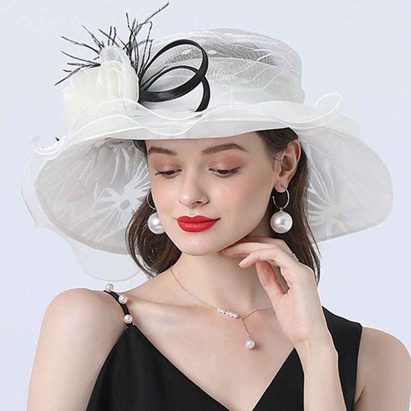 Sun hat, fascinator