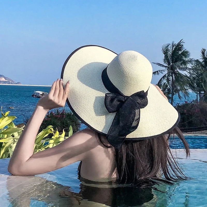 Large beach hat