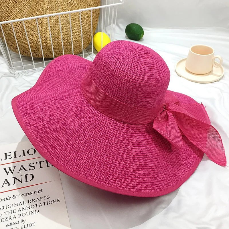 Large beach hat