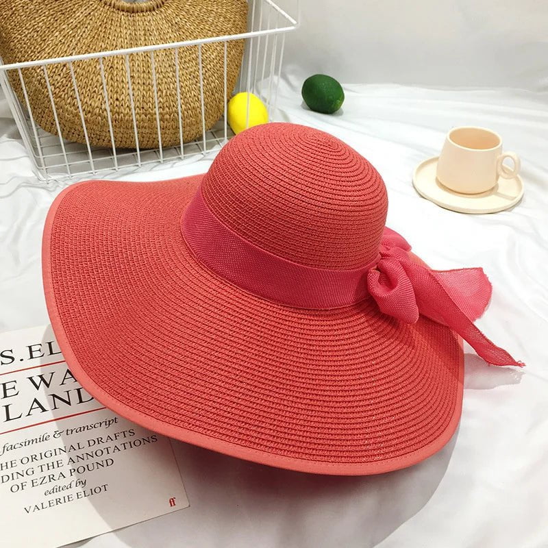 Large beach hat