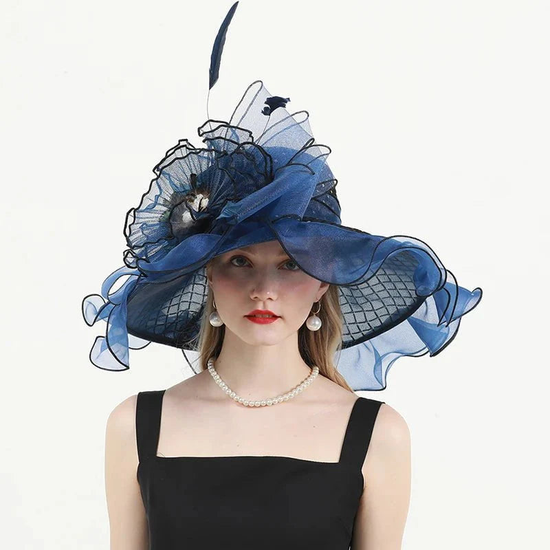 Elegant wedding hat