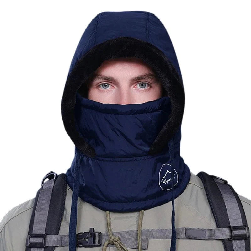 Winter hood with mask