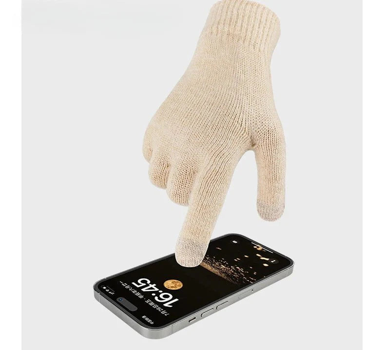 Winter Hat, Scarf, and Gloves Set for Women