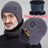 Warm, thick men's hat