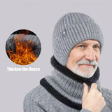Warm, thick men's hat