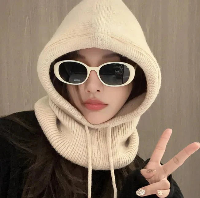 Women's wool hoodie