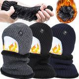 Men's cap and neck set