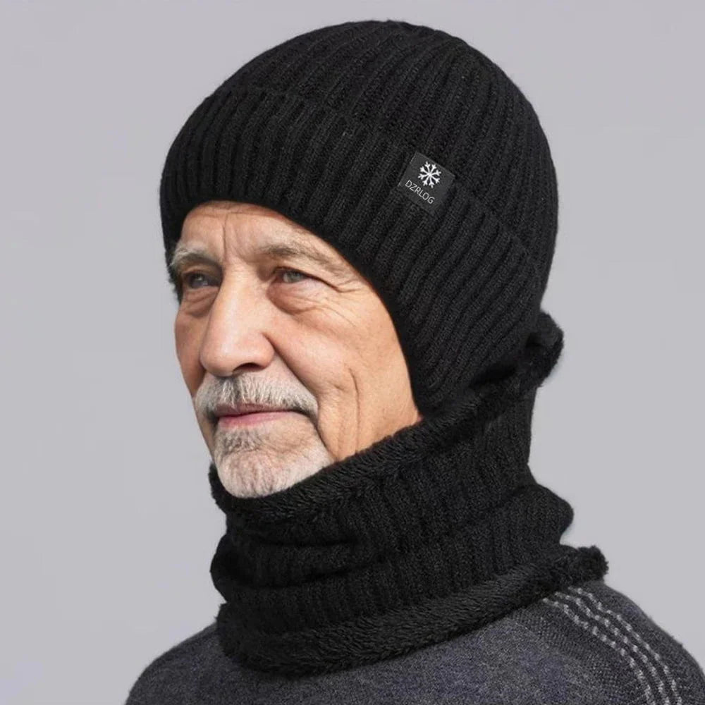 Warm, thick men's hat