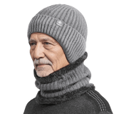Men's cap and neck set