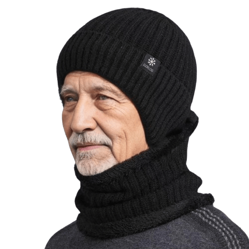 Men's cap and neck set