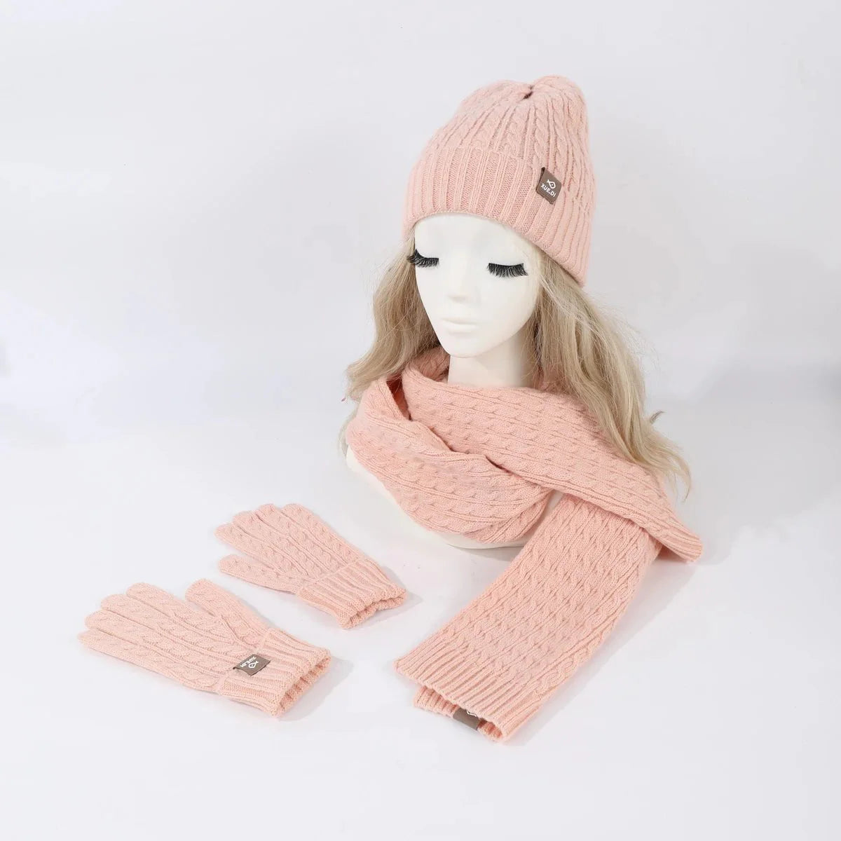 Women's 3-piece solid color set