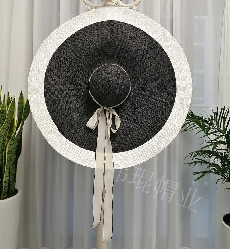 Large straw hat
