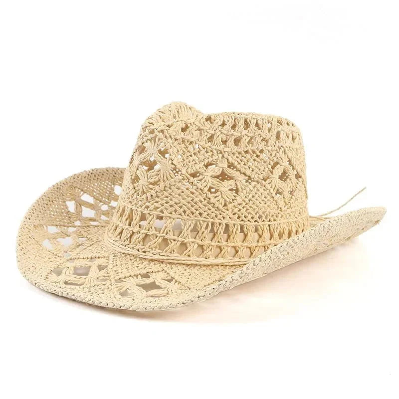 Western straw hat