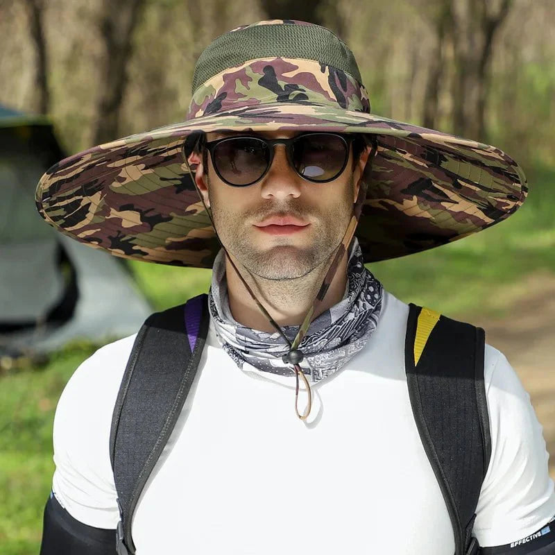 Fishing hat in durable canvas
