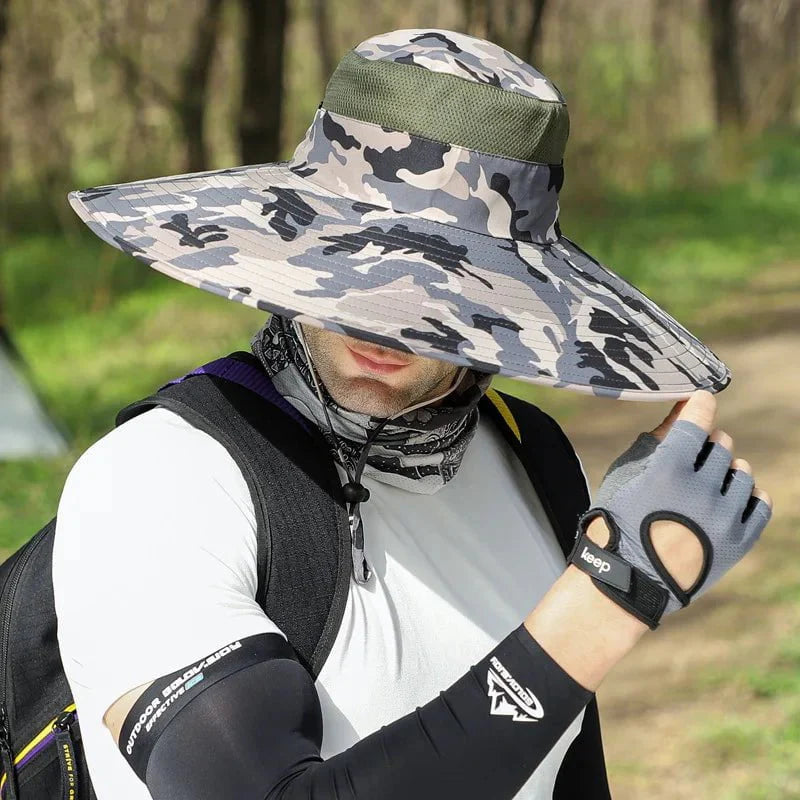 Fishing hat in durable canvas