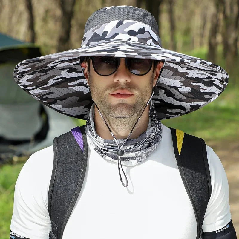 Fishing hat in durable canvas