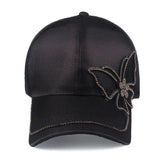 Butterfly rhinestone cap