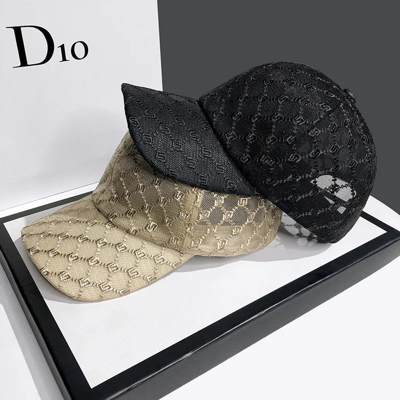 Breathable and adjustable mesh cap