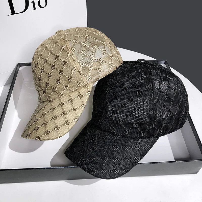 Breathable and adjustable mesh cap