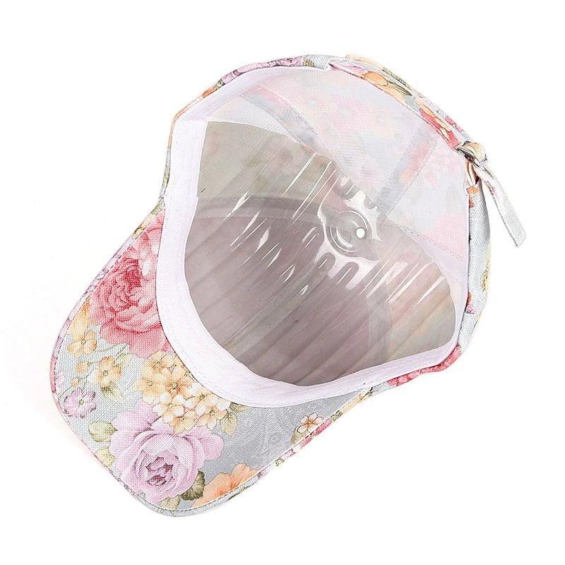 Women's printed cap