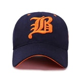 Embroidered hip-hop cap