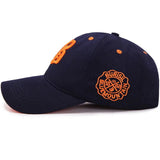 Embroidered hip-hop cap