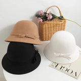 Winter cloche hat