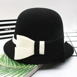 Elegant cloche hat