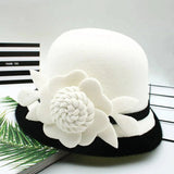 Elegant cloche hat