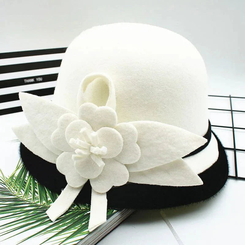 Elegant cloche hat