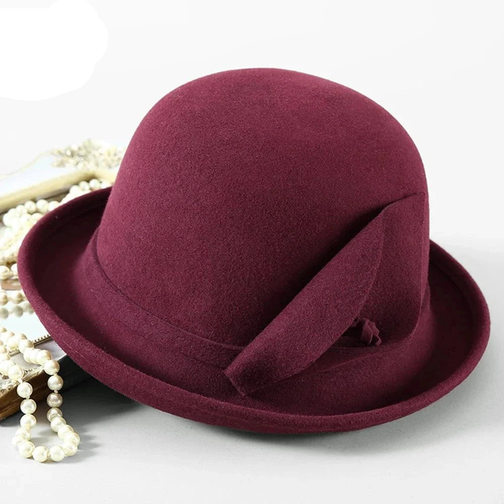 Modern cloche hat