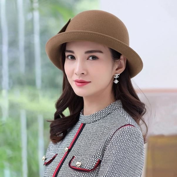 Modern cloche hat