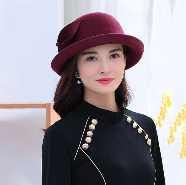Modern cloche hat