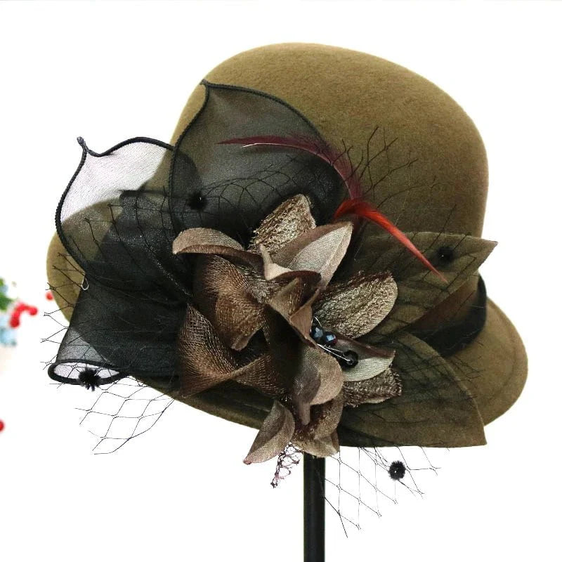 Cloche hat for parties