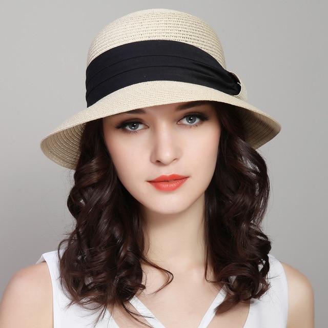 Straw hat summer woman sun hat