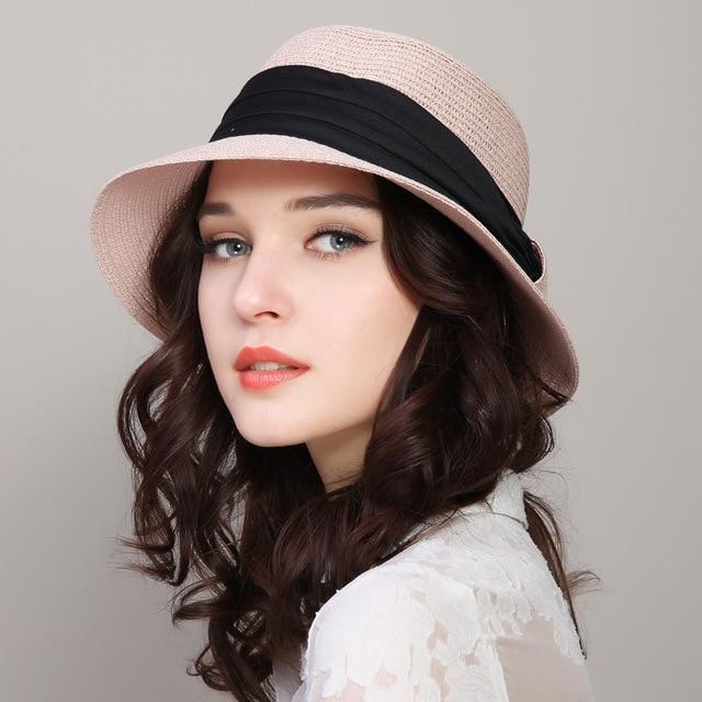 Straw hat summer woman sun hat