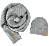 Unisex scarf and hat set