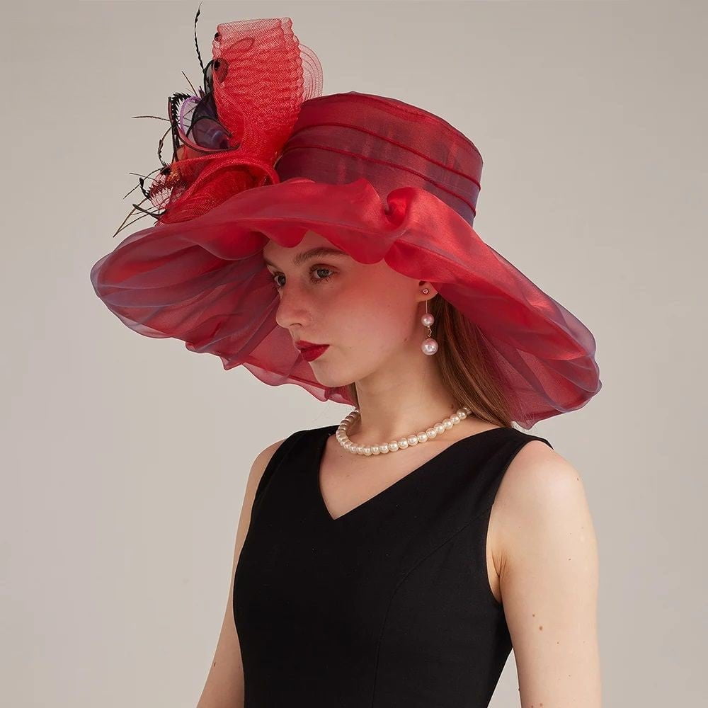 Romantic ceremonial hat