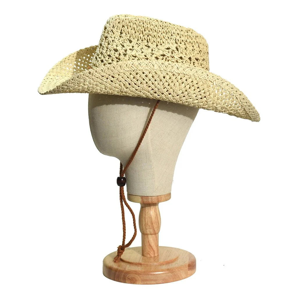 Cowboy hat in soft straw