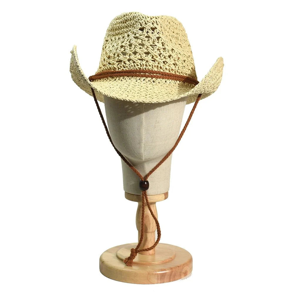 Cowboy hat in soft straw