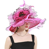 Elegant wedding hat